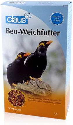 Claus Beo - Weichfutter - kompletna karma bytowa dla gwarków i innych owocożernych