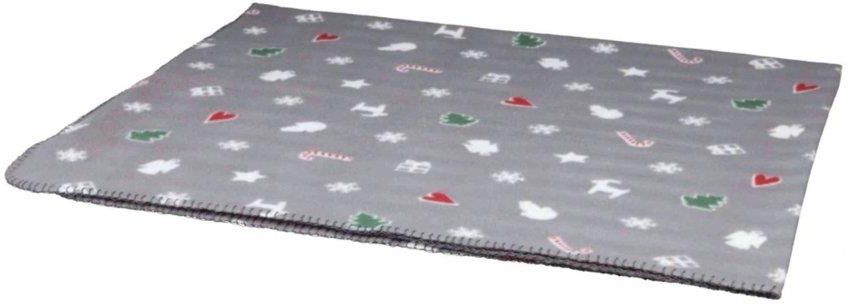 Trixie Świąteczny Koc Z Polaru 150X100 Cm 1 Szt. 30079 - zdjęcie 2 Trixie Świąteczny Koc Z Polaru 150X100 Cm 1 Szt. 30079