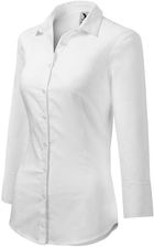 Koszula damska elegancka, długi rękaw 3/4, MALFINI STYLE LS, biała - Koszule damskie
