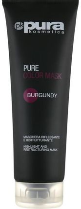 Pura Kosmetica Koloryzująca maska do włosów Pure Color Mask burgundy