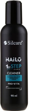Silcare Profesjonalny preparat do ekstremalnego odtłuszczania płytki paznokcia naturalnego Nailo 1st Step Cleaner Pro Vita 1000ml