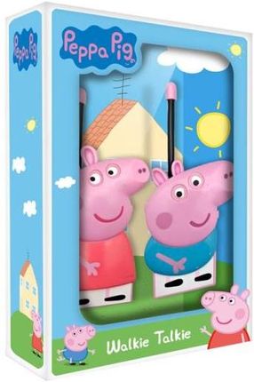 Kids Euroswan Walkie Talkie 3D Świnka Peppa. Peppa Pig Pp17048