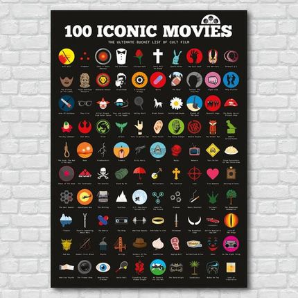Plakat Zdrapka 100 Kultowych Filmów