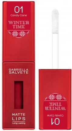 Gabriella Salvete Winter Time Matte Lips pomadka 4,5ml 01 Candy Cane