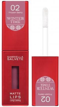 Gabriella Salvete Winter Time Matte Lips pomadka 4,5ml 02 Frozen Berry