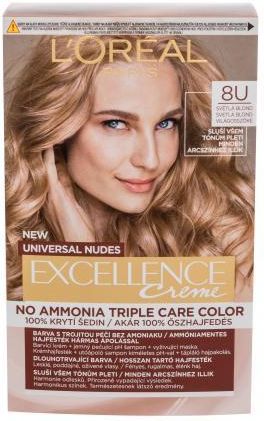 L'Oreal Excellence Creme Triple Protection farba do włosów 48ml 8U Light Blonde
