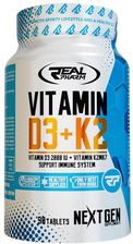 Real Pharm Vitamin D3 + K2 90 Tabs
