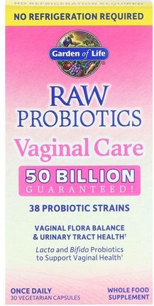 Garden Of Life Raw Probiotics Vaginal Care 30 Kaps Wege