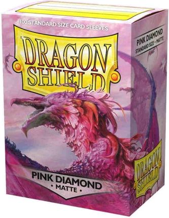 Dragon Shield Koszulki MATTE Pink Diamond (100)