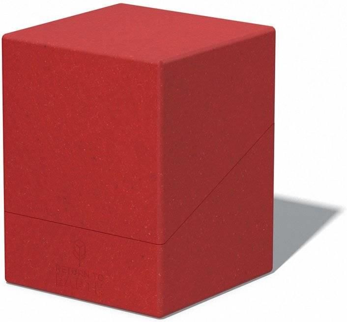 Ultimate Guard Deck Case 100+ | Standard Size Red Card Holder For Trading Cards