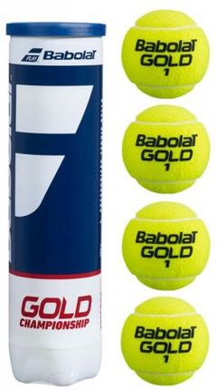 Babolat Gold Championship 4Szt Piłki Tenisowe Na Wszystkie Nawierzchnie