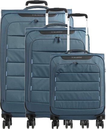 Travelite Skaii Komplet walizek (4 kołach) niebieski