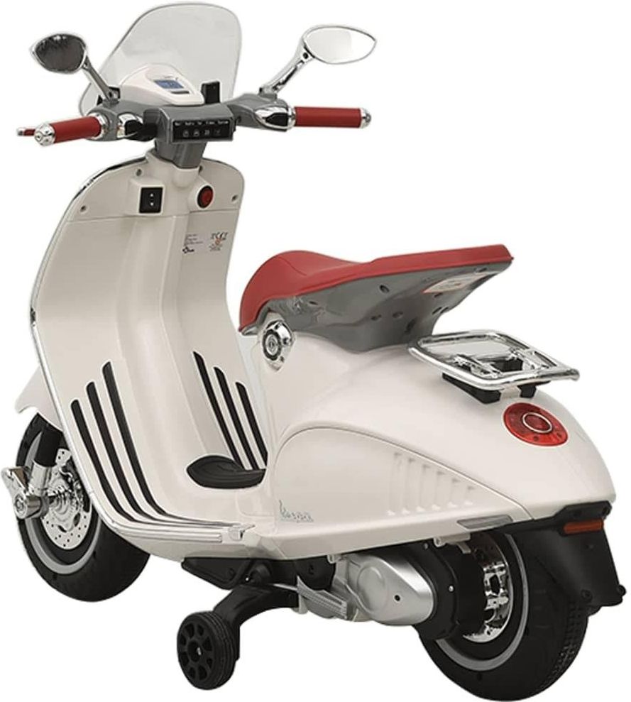 vidaXL Skuter Elektryczny Vespa GTS300 Biały - zdjęcie 3 vidaXL Skuter Elektryczny Vespa GTS300 Biały