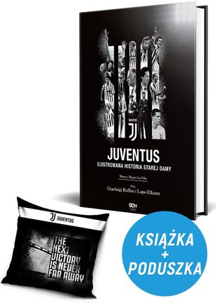 Pakiet: Juventus. Ilustrowana historia + poduszka 40x40 JT183005