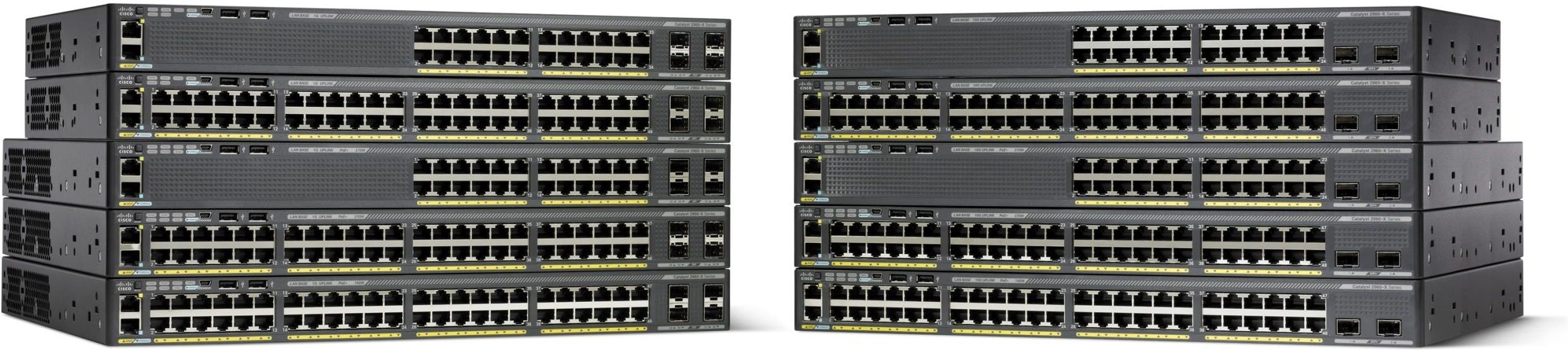 фото Коммутатор керований Cisco Catalyst WS-C2960X-48TS-L 1