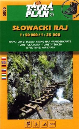 Słowacki Raj Mapa Turystyczna 1:50 000/1:25 000 Tp