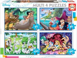 Educa Puzzle 50+80+100+150 Bohaterowie Bajek Disneya G3 - Ceny i opinie ...