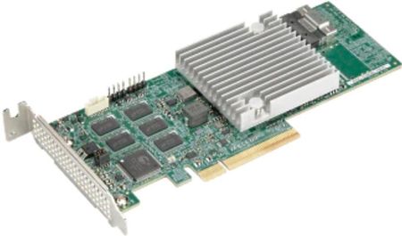 Supermicro AOC-S3908L-H8IR 8-Port internal 12Gb/s SAS/SATA RAID Broadcom 3908 PCI-E 4.0 x8 - Serial Attached SCSI (SAS) - Serial (AOCS3908LH8IRO)