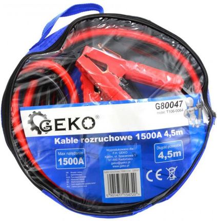 Geko Kable Rozruchowe 1500 A 4 5 M G80047