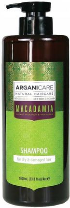 Arganicare Arganicare Macadamia Szampon Do Suchych I Zniszczonych Włosów 1000 ml