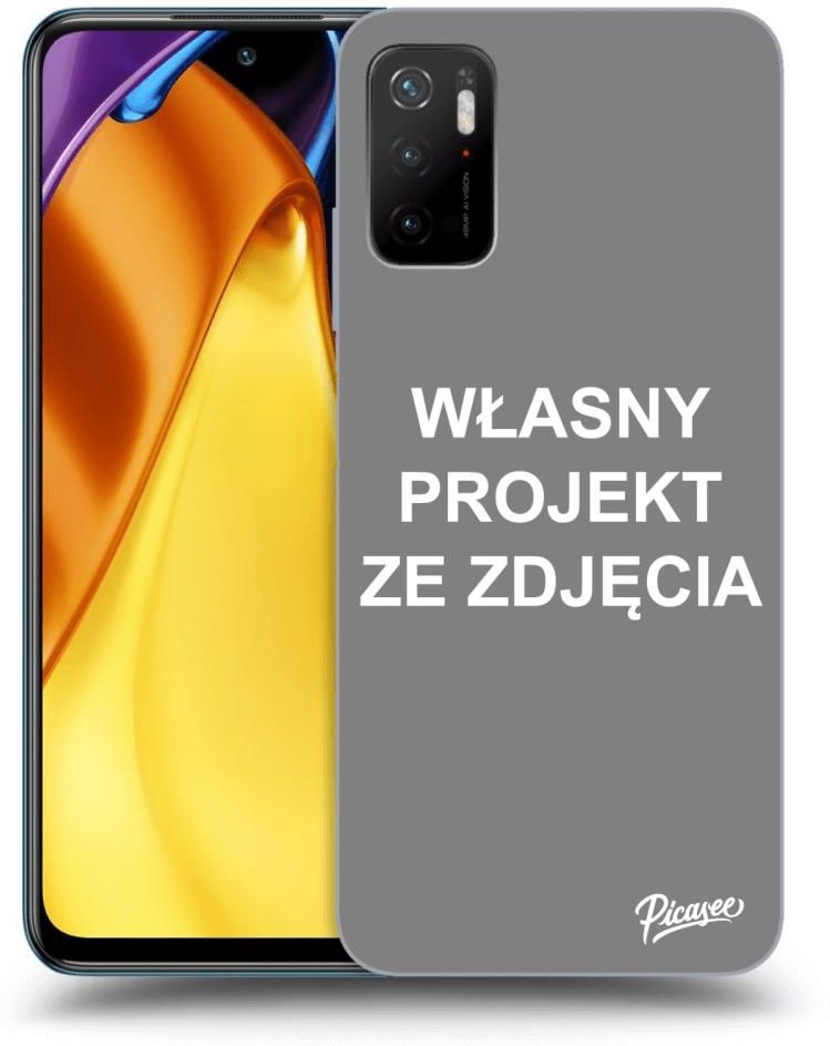 Silikonowe Czarne Etui Na Xiaomi Poco M3 Pro 5g WŁasny Projekt Ze ZdjĘcia Etui Na Telefon 5636