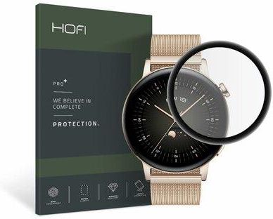 Hofi Szkło hybrydowe Hybrid Pro+ do Huawei Watch GT 3 42mm Czarny