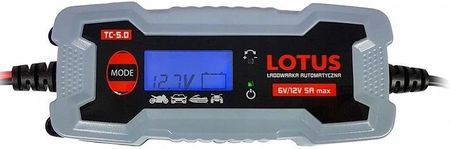 Lotus Ładowarka Automatyczna Tc 5.0 Lcd 6V 12V 5A