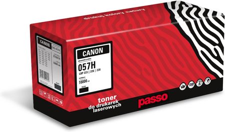 Passo Toner do Canon LBP 223 | 226 | 228 Black ZTC057H (CRG-057H / CRG057H / 3010C002) 10000 str. z chipem