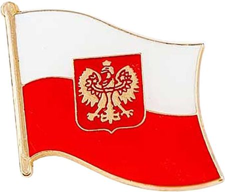 Steelblue Magnes flaga Polski duża (BD006)