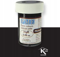 Zdjęcie Pme Czarny - barwnik w żelu 25g - - Przysucha