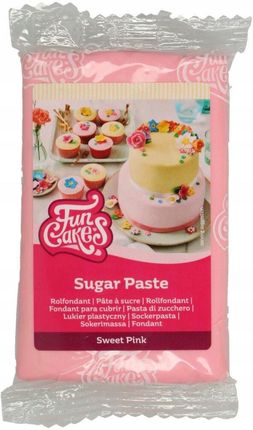 Fun Cakes FunCakes Masa cukrowa różowa Sweet Pink 250 g