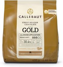 Zdjęcie Callebaut Czekolada biała z karmelem Gold 400 g - - Szadek
