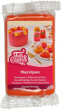 Fun Cakes Masa marcepanowa marcepan - pomarańczowa, 250 g