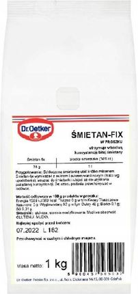 Dr Oetker Dr. Oetker Śmietan-fix 1 kg