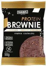 Zdjęcie Frank&Oli Bezglutenowe miękkie ciasteczko Brownie proteinowe 50g - Sokółka