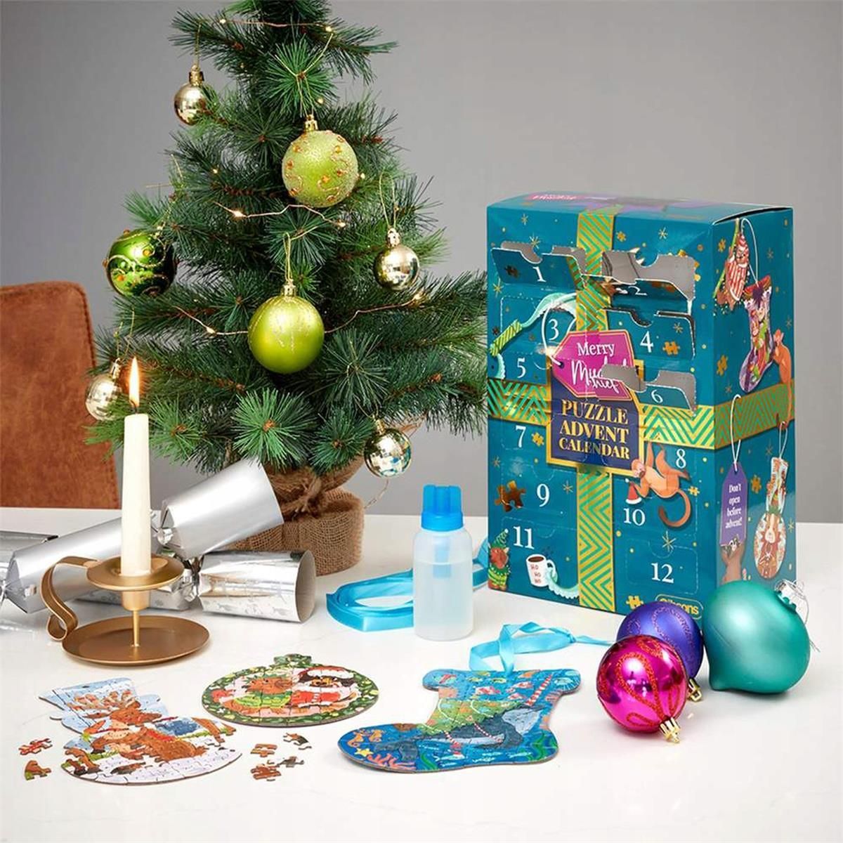 Gibsons Puzzle Boże Narodzenie (kalendarz adwentowy) G3 22El. - zdjęcie 2 Gibsons Puzzle Boże Narodzenie (kalendarz adwentowy) G3 22El.