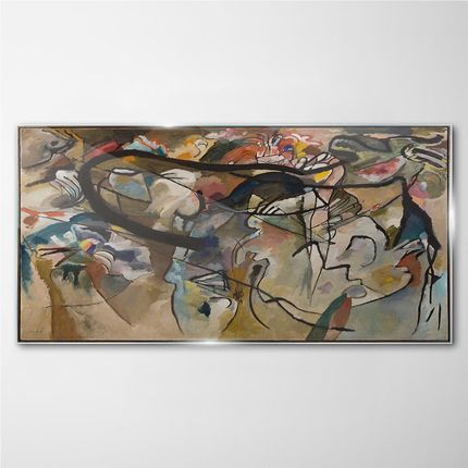 Coloray Obraz Szklany Abstrakcja Kandinsky 140x70 cm (OSH2S005140X70CM)