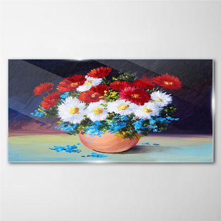 Coloray Obraz na Szkle Nowoczesny kwiaty rośliny 140x70 cm (OSH2S258856295140X70CM)