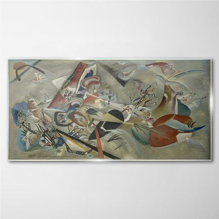Coloray Obraz Szklany W Gray Wasilij Kandinsky 120x60 cm (OSH2S061120X60CM)