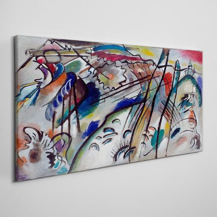 Coloray Obraz Canvas Abstrakcja Kandinsky 140x70 cm (OCH007140X70CM)