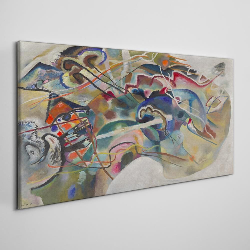 Coloray Obraz Canvas Abstrakcja Wasilij Kandinsky X Cm