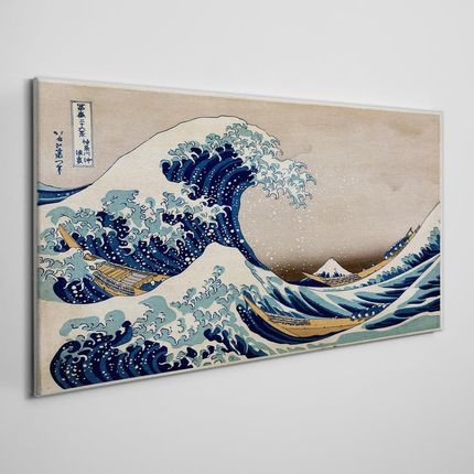 Coloray Obraz Canvas Świetna fala Kanagawa 140x70 cm (OCH056140X70CM)