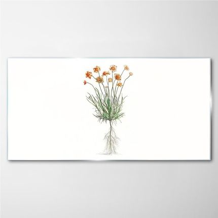Coloray Obraz na Szkle Nowoczesny Kwiaty Rośliny 140x70 cm (OSH2S515309140X70CM)