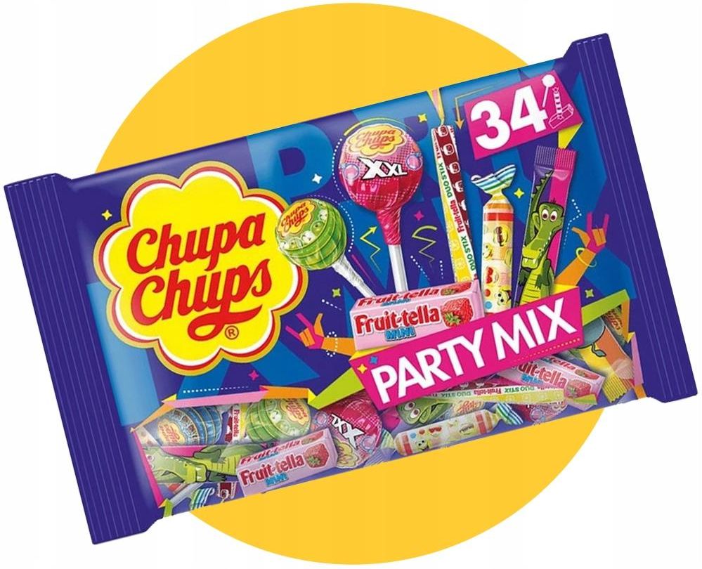 Chupa Chups , Party MIX , 34 , 400g Ceny i opinie Ceneo.pl