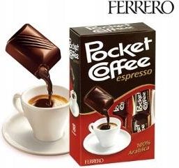 Ferrero Pocket Coffee espresso in milk & dark chocolate 18pc 225g