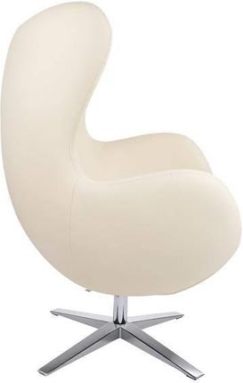 King Home Fotel Egg Szeroki Pu Beżowy 16045 - zdjęcie 3