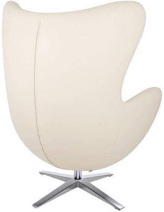 King Home Fotel Egg Szeroki Pu Beżowy 16045 - zdjęcie 2
