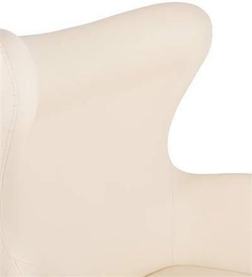 King Home Fotel Egg Szeroki Pu Beżowy 16045 - zdjęcie 4