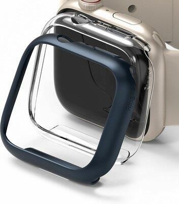 Ringke Nakładka Slim Do Apple Watch 7 41 mm Przezroczysty/Granatowy