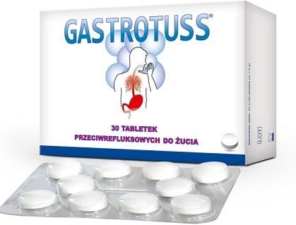 VITAMED Gastrotuss przeciwrefluksowe 30 Tabl do żucia